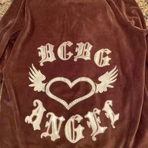 BCBG maxazria Velour Suit